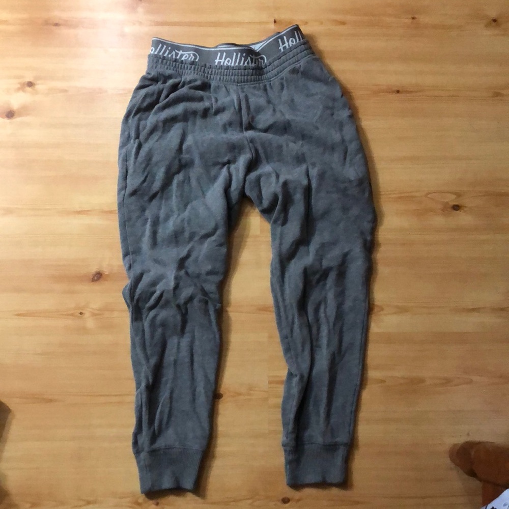 Hollister gray sweatpants